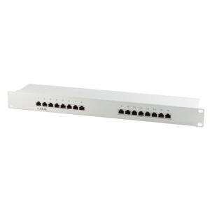 cat 5e 19Zoll 1HE-Patchpanel 16 Port