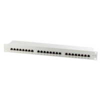 cat 5e 19Zoll 1HE-Patchpanel 24 Port