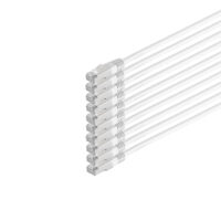 Patchkabel cat 6 S/FTP PIMF HF VE10 weiß 1m