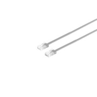 Patchkabel-Flachkabel U/UTP cat. 6 slim 1m
