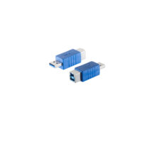 USB Adapter 3.0 A Stecker / B Kupplung, blau