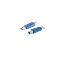 USB Adapter 3.0 A Stecker / B Stecker, blau