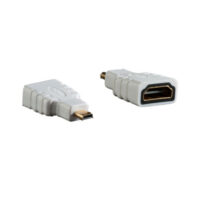 Adapter HDMI-A Buchse / HDMI-D Stecker micro weiß