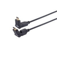 HDMI A-St winkelbar/ HDMI A-St winkelbar 360° 1m