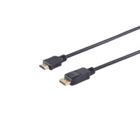 Displayport Stecker 20p / HDMI Stecker 1m