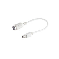PS 2 6pol Mini DIN-St. / 5pol DIN-Buchse 0,2m