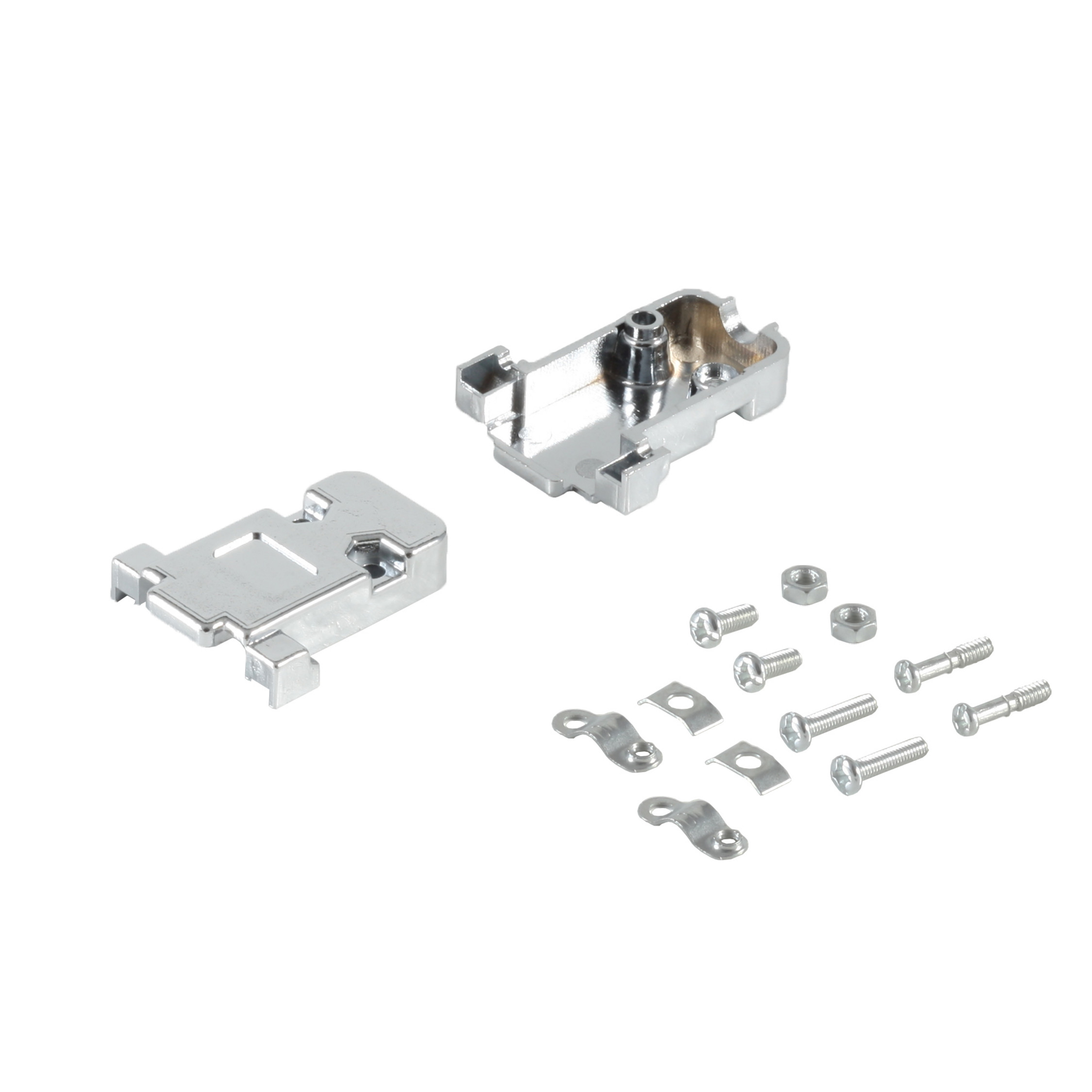 Gehäuse-Schalen Sub D-Stecker 9po.l metallisiert