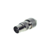 Koaxialstecker, CE, Metall