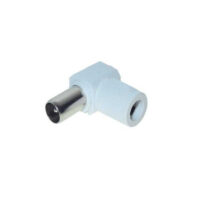Koaxial-Winkelstecker