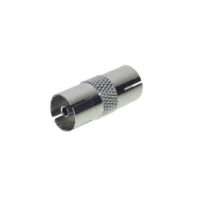 Koaxial-Übergangsstück Kupplung/ Kupplung Metall