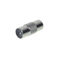 Koaxial-Übergangsstück, Stecker auf Stecker Metall