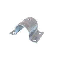 Mastschelle, Stahl Zusatzklemmriefen, Rohr 48-50mm