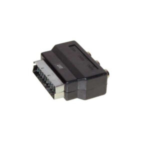 Scart-Adapter mit 3 Cinchkupplungen, OUT