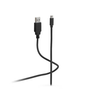 USB-Lade-Synckabel USB A auf micro B schwarz, 1,8m