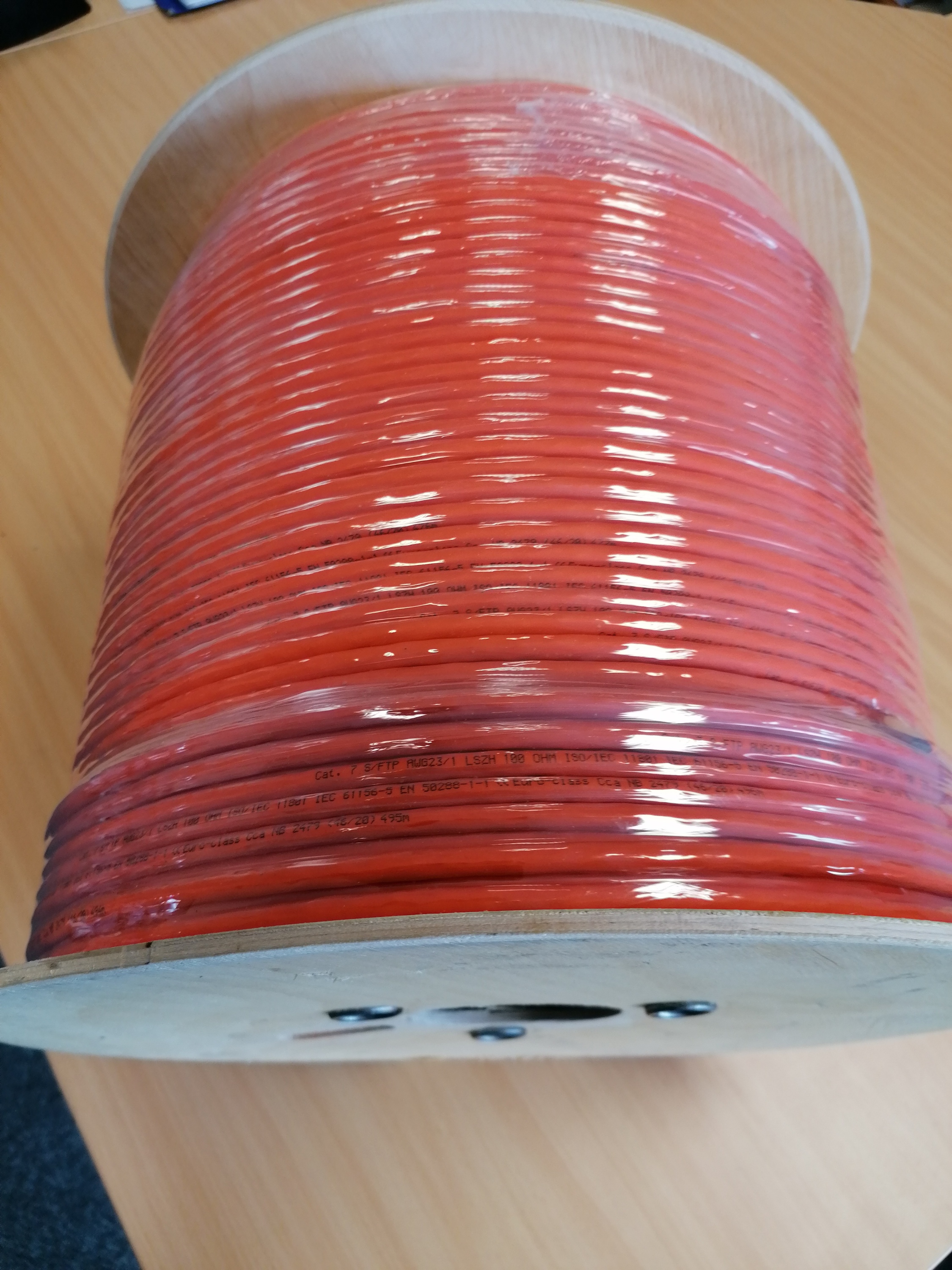 Verlegekabel cat 7 S/FTP PIMF Halogenfrei 500m