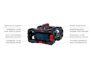 CB 260 Cable Box - Einzeladerabroller - 5 Boxen PLUS 1 GRATIS