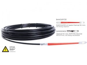 RP1 Spezialkunststoffband Ø 4 mm - 15 m