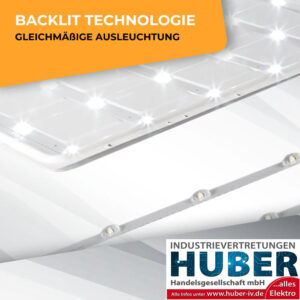 6er Pack Hochleistungs-LED-Backlit-Panel 