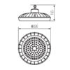 LED Hallentiefstrahler HB PRO LED HI 100W